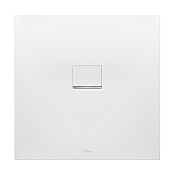 Villeroy & Boch Squaro Infinity Душевой поддон 90х90х4 см, Quaryl®, цвет: Stone White UDQ9090SQI1VRW