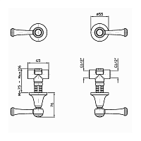Zucchetti Agora Classic Смеситель для душа встроенный, цвет: хром ZAL738