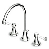 Zucchetti Agora Classic Cмеситель для раковины, на 3 отв., цвет: хром ZAM406