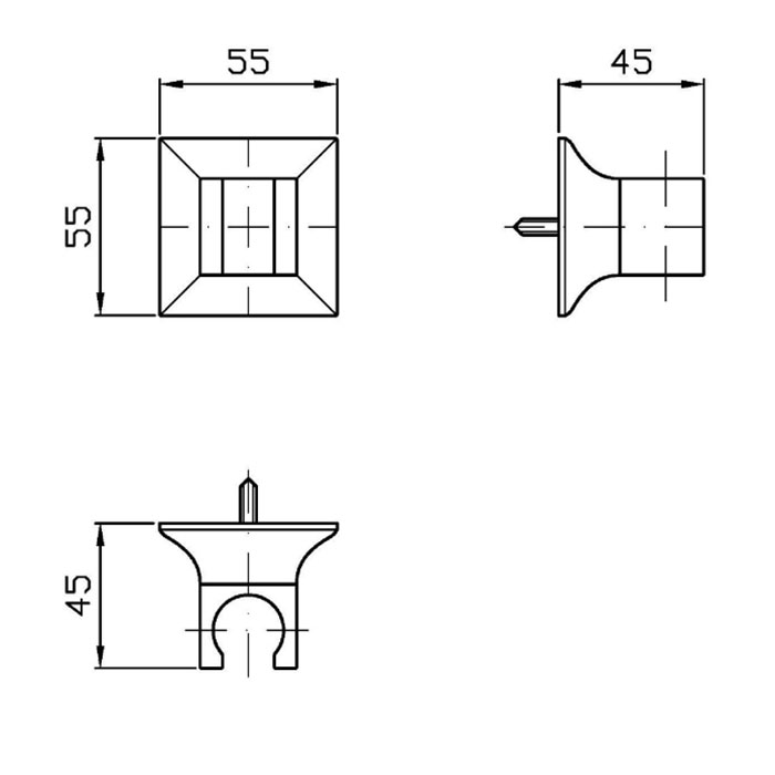 Zucchetti Bellagio Держатель ручного душа, цвет: хром Z93949