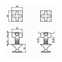 Zucchetti Bellagio Смеситель для душа встроенный, цвет: хром ZB1738