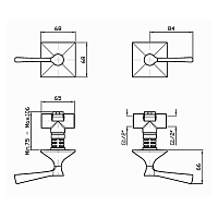 Zucchetti Bellagio Смеситель для душа встроенный, цвет: хром ZB2738