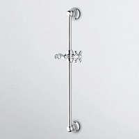 Zucchetti Delfi Душевая штанга с регулируемым кронштейном 61 см, цвет: хром Z93096