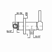 Zucchetti Pan Смеситель для душа встроенный, однорычажный, цвет: хром ZP6072
