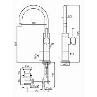 Zucchetti Pan Смеситель для раковины однорычажный, удлиненный, цвет: хром ZP6585