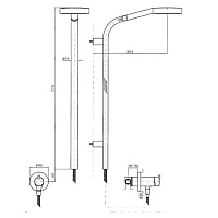 Zucchetti Simply Beautiful Верхний душ, цвет: хром Z93118