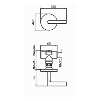 Zucchetti Simply Beautiful Запорный вентиль, цвет: хром ZSB5729