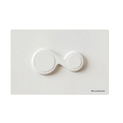 ArtCeram Monet Кнопка смыва для унитаза, пластик, цвет: matt white 701.000.05