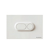 ArtCeram Atelier Кнопка смыва для унитаза, пластик, цвет: matt white 702.000.05