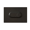 ArtCeram Atelier Кнопка смыва для унитаза, пластик, цвет: matt black 702.000.17