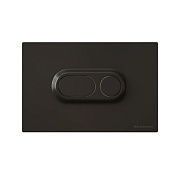 ArtCeram Atelier Кнопка смыва для унитаза, пластик, цвет: matt black 702.000.17