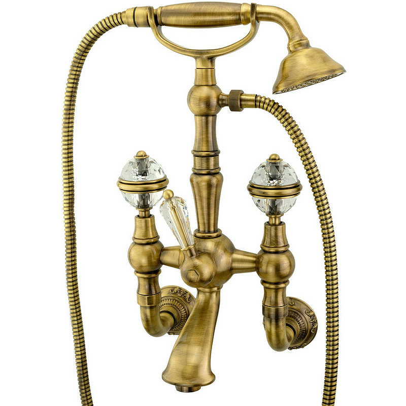 Смеситель Migliore Cristalia Swarovski для ванны с душем 18580