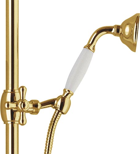 Webert Ottocento Душевая стойка 50,5х22хh154 см, цвет: золото OT721208010