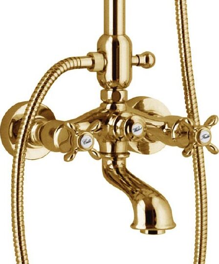 Webert Ottocento Душевая стойка 50,5х22хh154 см, цвет: золото OT721208010