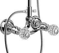 Webert Karenina Душевая стойка с верхним душем 47,5х22х141h см, цвет: хром KA760405015