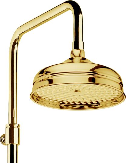 Webert Karenina Душевая стойка с верхним душем 47,5х22х141h см, цвет: золото KA760405010