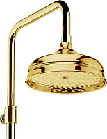 Webert Karenina Душевая стойка с верхним душем 47,5х22х141h см, цвет: золото KA760405010