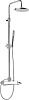 Webert Azeta Душевая стойка с верхним душем 40х35х134h см, цвет: хром AZ870105015PVC