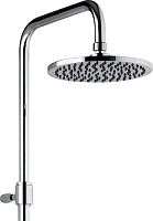 Webert Elio Душевая стойка с верхним душем 40х35х125h см, цвет: хром EL980507015PVC