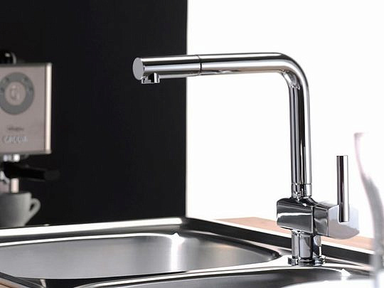 Смеситель Webert Azeta  для кухонной мойки, хром AZ940302015