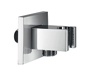 Almar Square Шланговое подключение для лейки с держателем, цвет: chrome E095010.CR