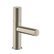 Axor Uno Смеситель для раковины на 1 отверстие с донным клапаном, цвет: шлифованный никель 45005820