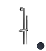 Cisal Vita Душевой гарнитур: штанга 60 см, шланг и ручной душ, цвет: night black VI00311040