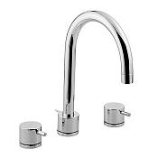 Cisal Less New Смеситель для раковины, с донным клапаном, длина излива 17,2 см, цвет: chrome LN00106021