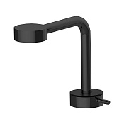 Cisal Slim Смеситель для раковины, с донным клапаном, длина излива 15 см, цвет: night black SM00071040