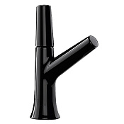 Cisal Vita Смеситель для раковины, с донным клапаном, длина излива 10 см, цвет: night black VI00051440