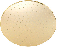 Migliore Latino Верхний душ, 25х25хh5 см, цвет: золото 29657