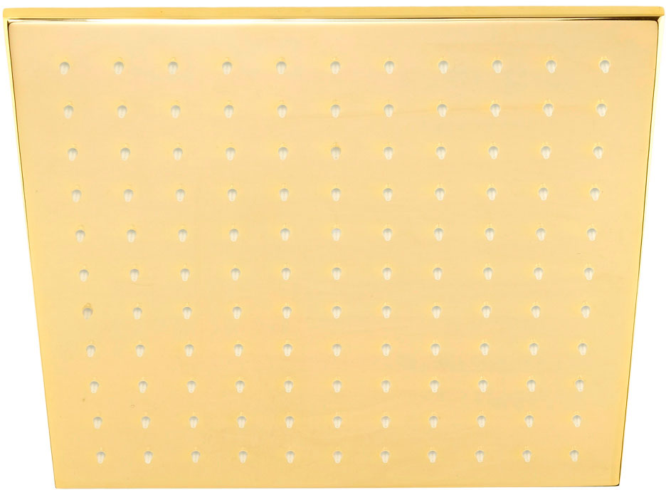 Migliore Palermo Верхний душ, 30х30хh5 см, цвет: золото 29670