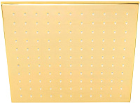 Migliore Palermo Верхний душ, 30х30хh5 см, цвет: золото 29670