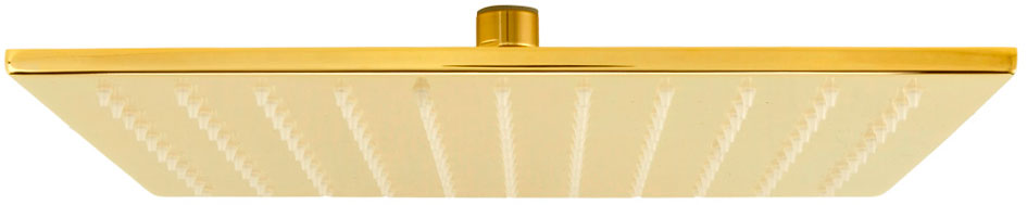 Migliore Palermo Верхний душ, 40х40хh5 см, цвет: золото 29683