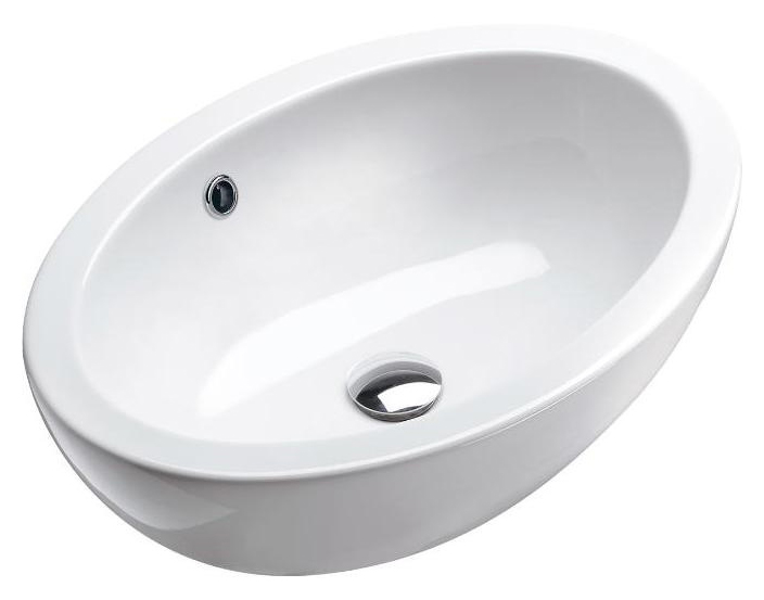 Catalano Zero Раковина чаша 60x42x18h см, с переливом, цвет: белый глянцевый 16AZN00