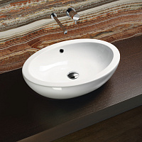 Catalano Zero Раковина чаша 60x42x18h см, с переливом, цвет: белый глянцевый 16AZN00