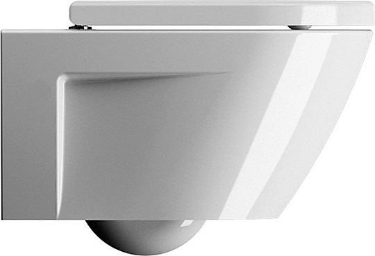 GSI Norm Крышка-сиденье для унитаза с микролифтом, цвет: белый глянцевый MS86CN11