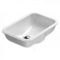 Catalano Italy Раковина встраиваемая снизу 55x38 см, с переливом, покр Cataglaze, цвет: белый глянц. 0727550001