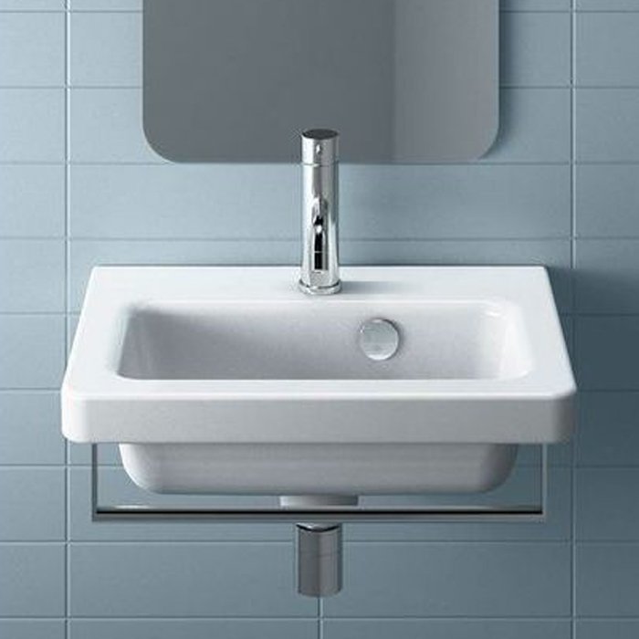 Catalano Comfort Раковина подвесная 45x34x16,5h см, с переливом, покр. Cataglaze, цвет: белый глянц. 145LI00