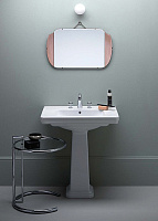 GSI Classic Раковина подвесная 60x46 см, 1 отверстие, с переливом, без д/к, цвет: белый глянцевый 8731111