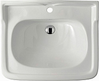 Galassia Ethos Раковина подвесная 71х58 см, с переливом, цвет: белый глянцевый 8401M