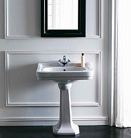 Galassia Ethos Раковина подвесная 71х58 см, с переливом, цвет: белый глянцевый 8401M