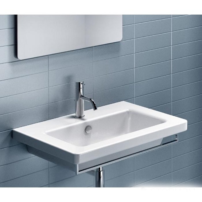 Catalano Comfort Раковина подвесная 67x48x18h см, с переливом, покр. Cataglaze, цвет: белый глянц. 167LI00