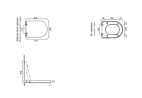 Catalano Sfera Крышка-сиденье для унитаза быстросъемное, цвет: белый глянцевый 5SCST000