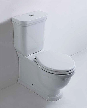 Galassia Ethos Бачок для унитаза с механизмом смыва, цвет: белый глянцевый/хром 8490