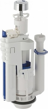 Galassia Ethos Бачок для унитаза с механизмом смыва, цвет: белый глянцевый/хром 8490