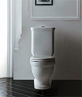 Galassia Ethos Бачок для унитаза с механизмом смыва, цвет: белый глянцевый/хром 8490