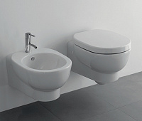 Galassia M2 Крышка-сиденье для унитаза, с микролифтом, цвет: белый глянцевый 5225