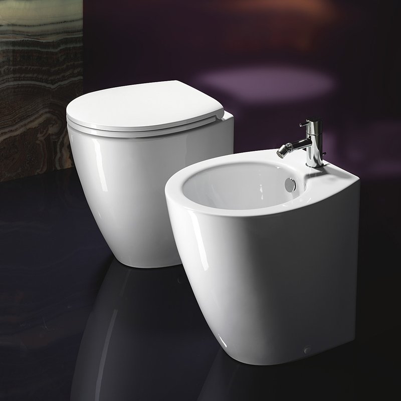 Catalano Velis Крышка-сиденье для унитаза с микролифтом, цвет: белый глянцевый 5NLV5STF00