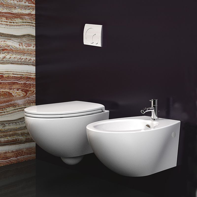 Catalano Velis Крышка-сиденье для унитаза с микролифтом, цвет: белый глянцевый 5V57STF000